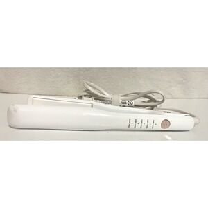 T3 Micro Flat Iron  Single Pass Ceramic  1" White Hair Straightener 77570